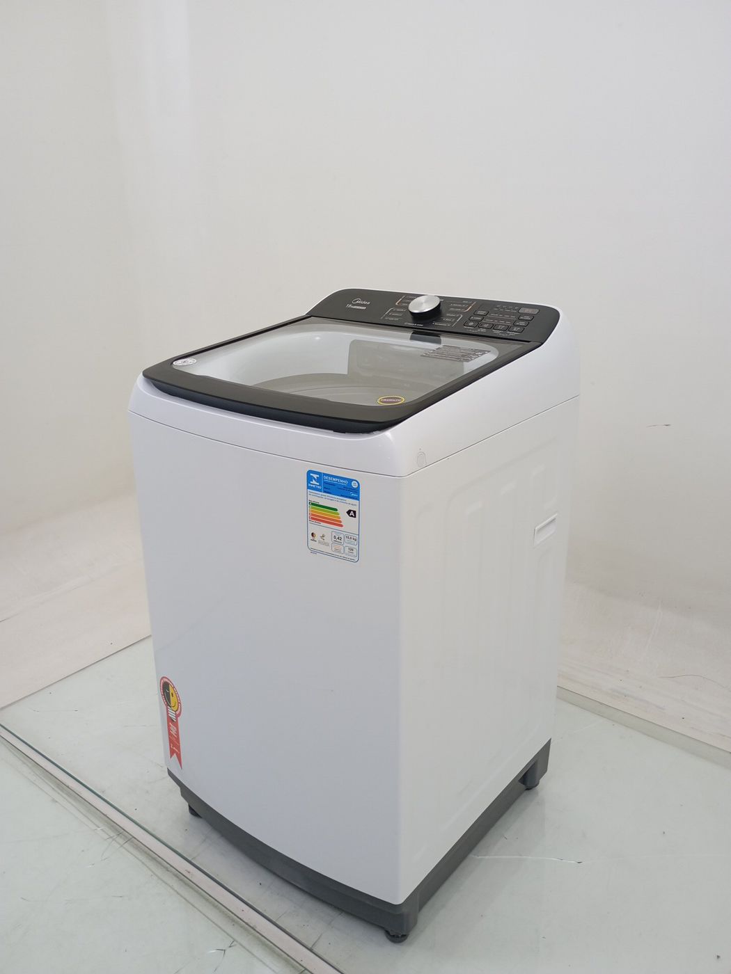 LAVADORA MIDEA LAVADORA TOP LOAD 15KG - BRANC