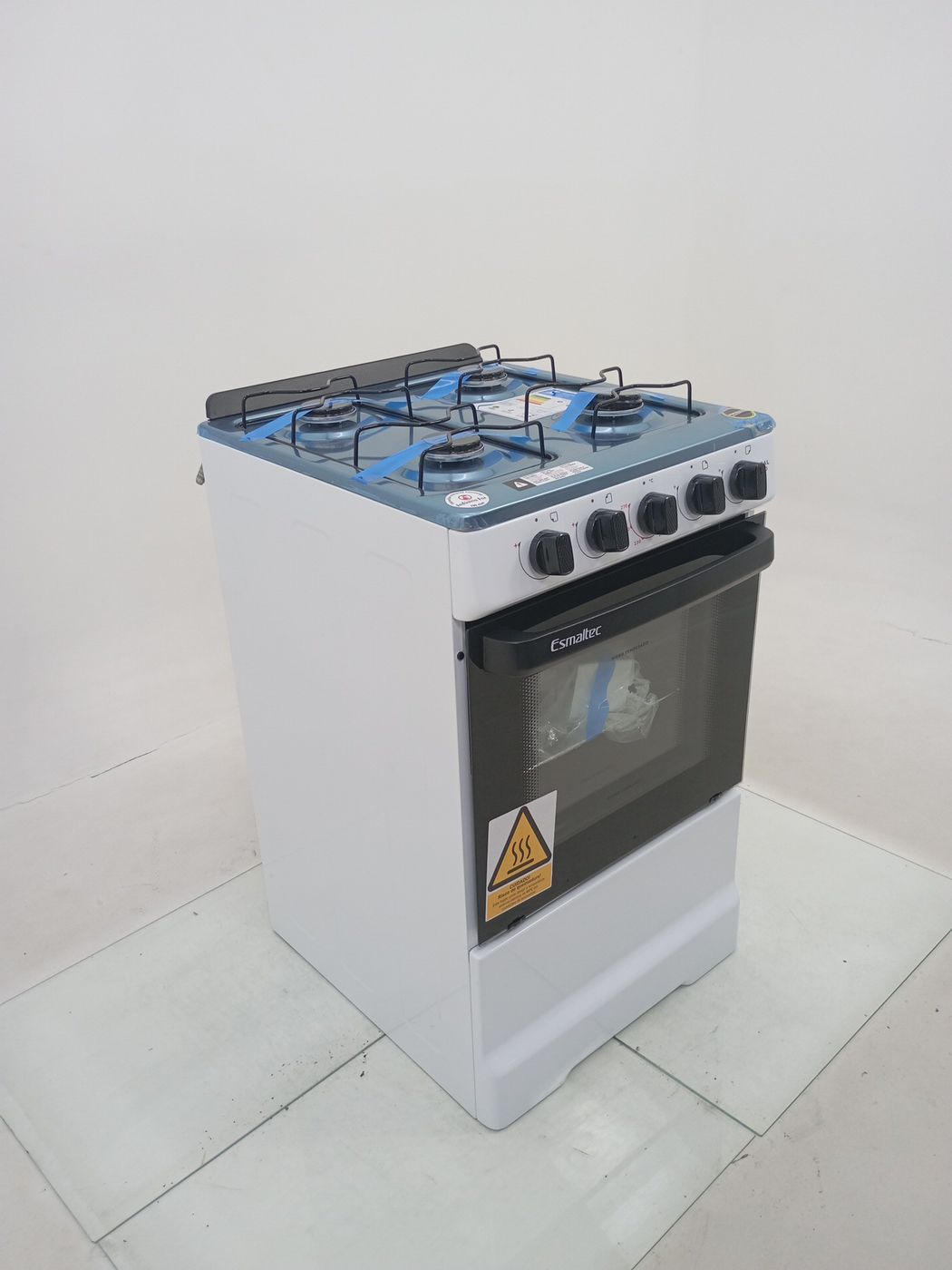 FOGAO ESMALTEC 4120 4 BOCAS IDEAL POP ACENDIM