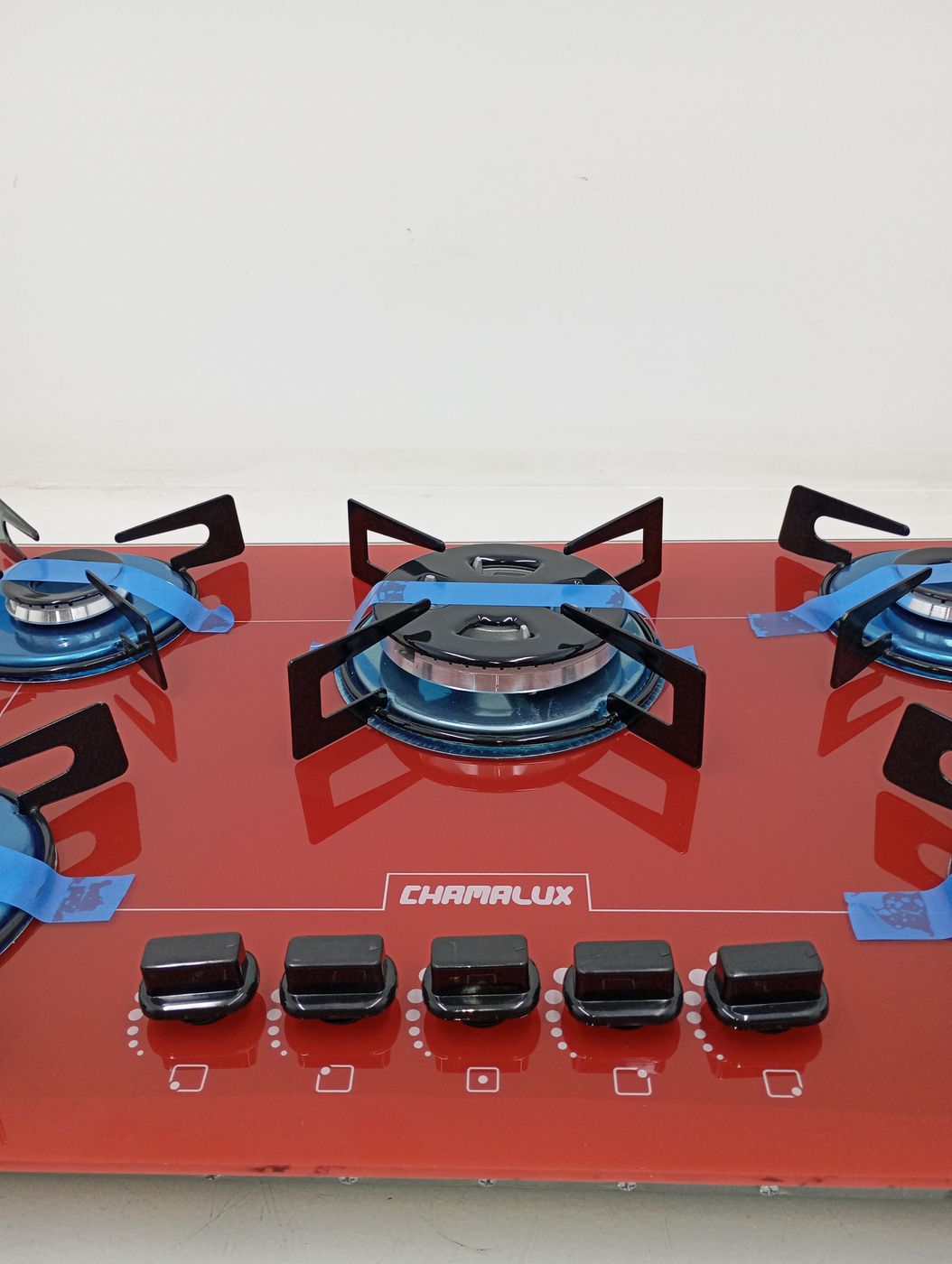COOKTOP CHAMALUX 5Q TP VERMELHO BIV - VERMELH