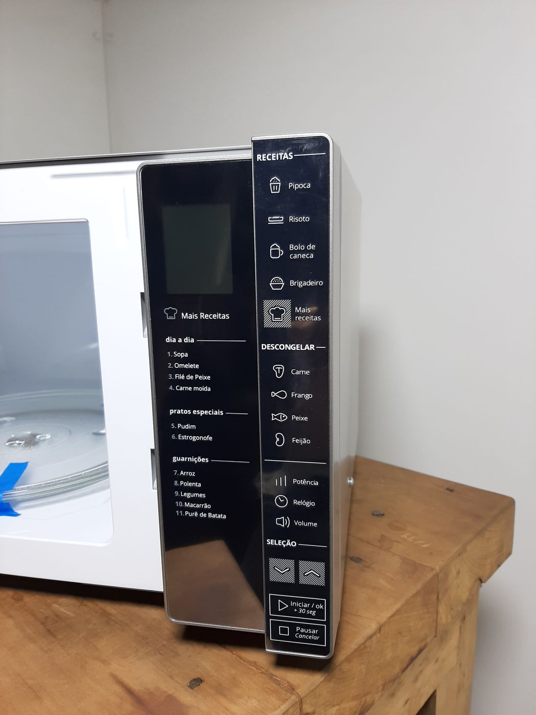 MICRO-ONDAS BRASTEMP 45 L - INOX