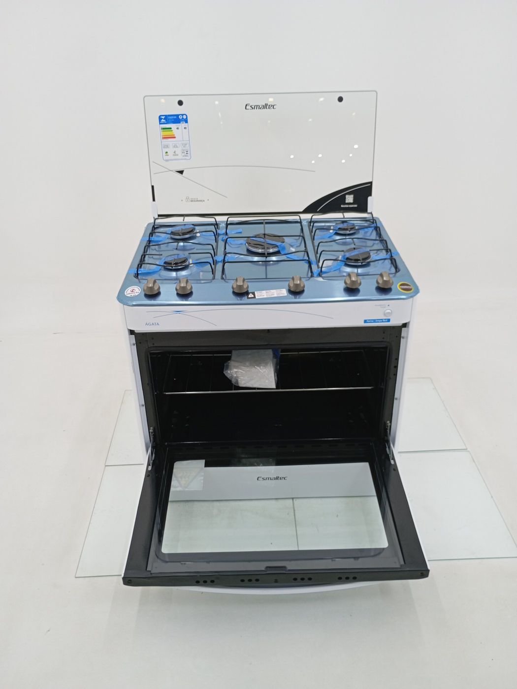 FOGAO ESMALTEC AGATA A GAS C/ ACENDIMENTO AUT