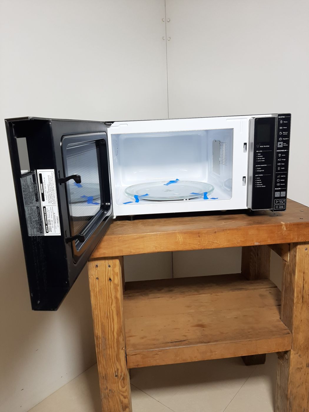 MICRO-ONDAS BRASTEMP 45 L - INOX