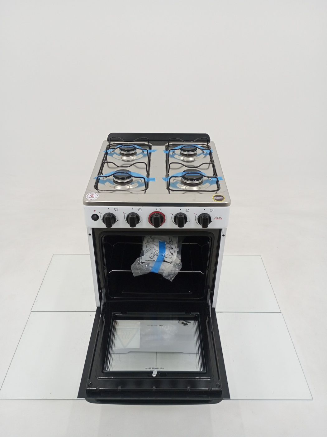 FOGAO ESMALTEC F4IAB 4 BOCAS COM ACENDIMENTO 