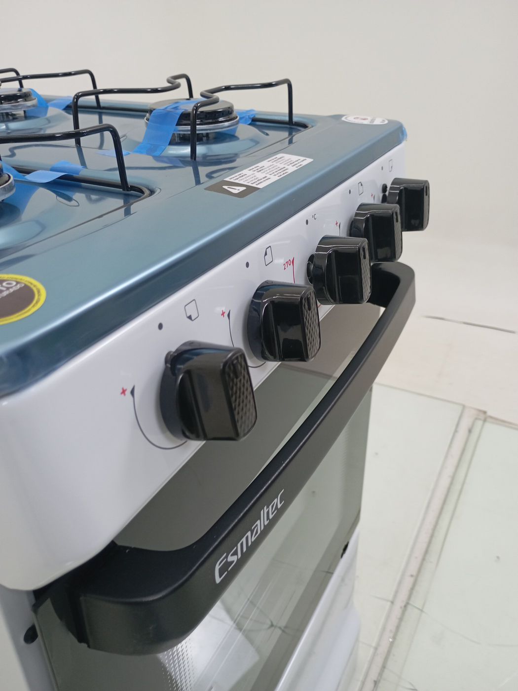 FOGAO ESMALTEC 4120 4 BOCAS IDEAL POP ACENDIM