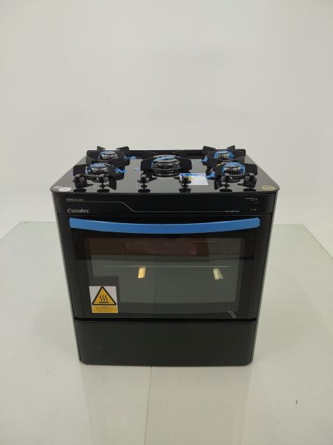 FOGAO ESMALTEC PEROLA GLASS 5 BOCAS MESA DE V