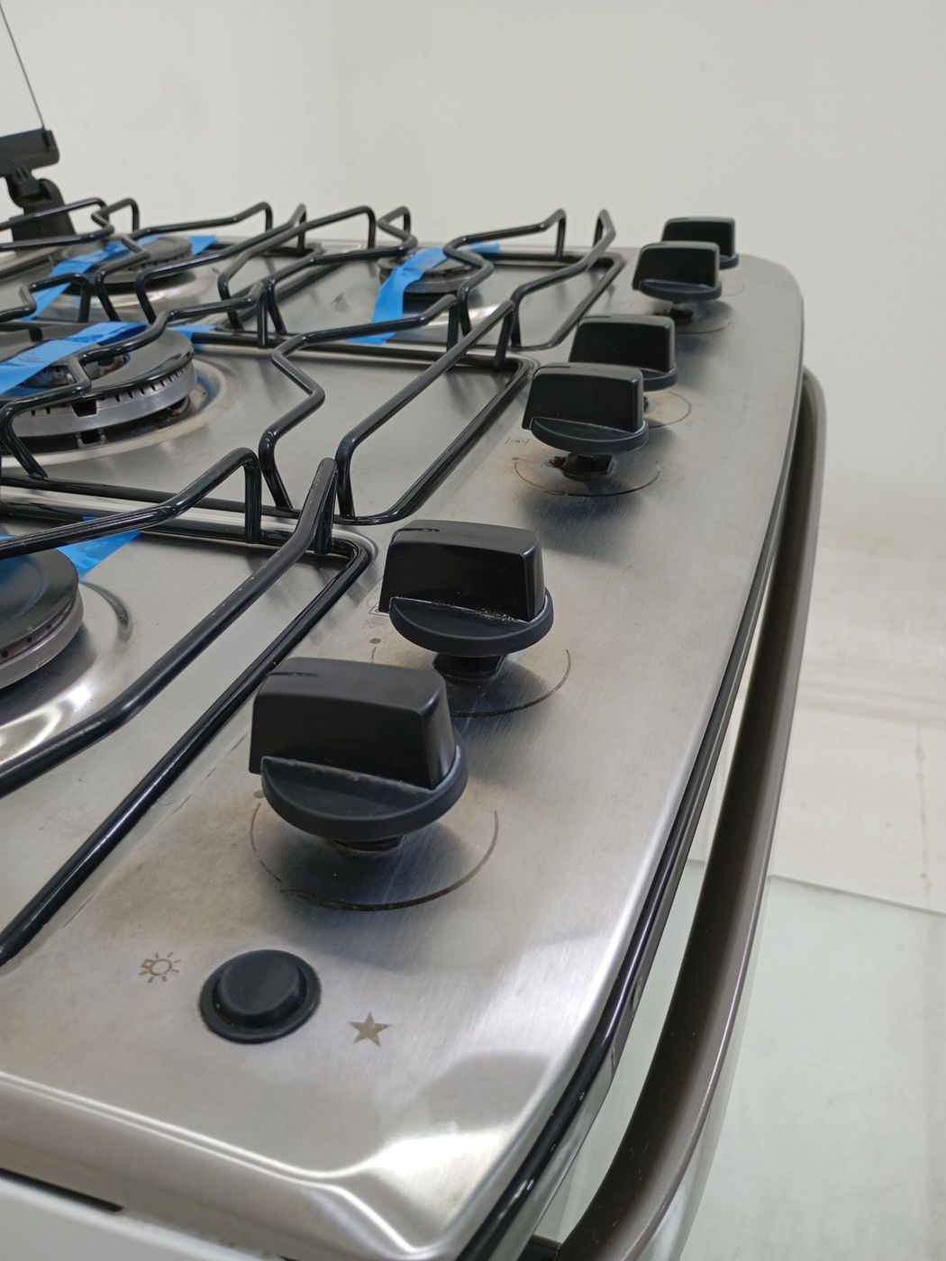 FOGAO ELECTROLUX FE5IB 5 BOCAS MESA INOX PERF
