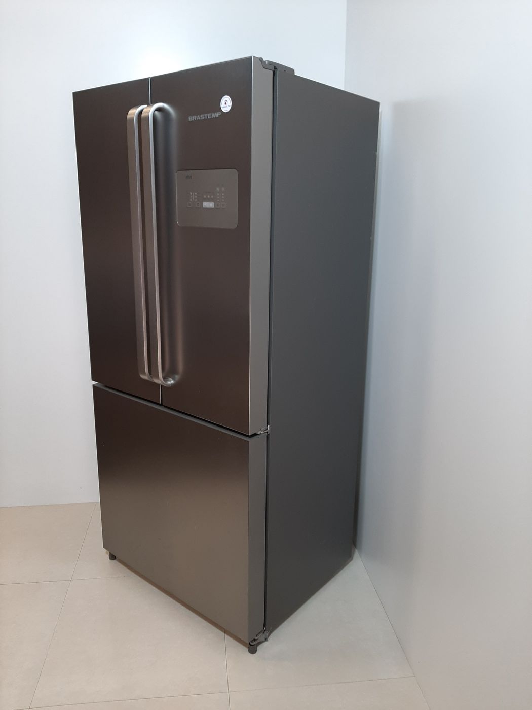 REFRIGERADOR BRASTEMP 3PORTAS 540L PL - INOX