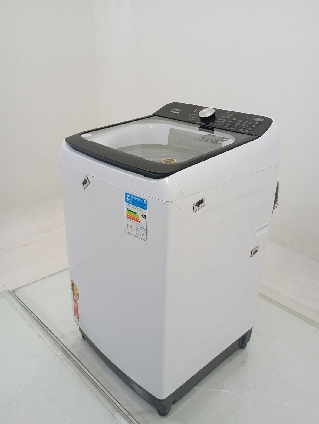 LAVADORA MIDEA MA512W 13KG WAVE AGITADOR - BR