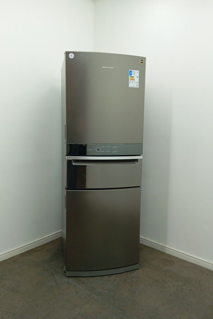 REFRIGERADOR BRASTEMP FROST FREE 419L - INOX