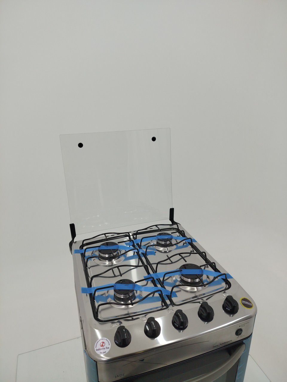 FOGAO ESMALTEC JADE SUPER 4 BOCAS COM FORNO A