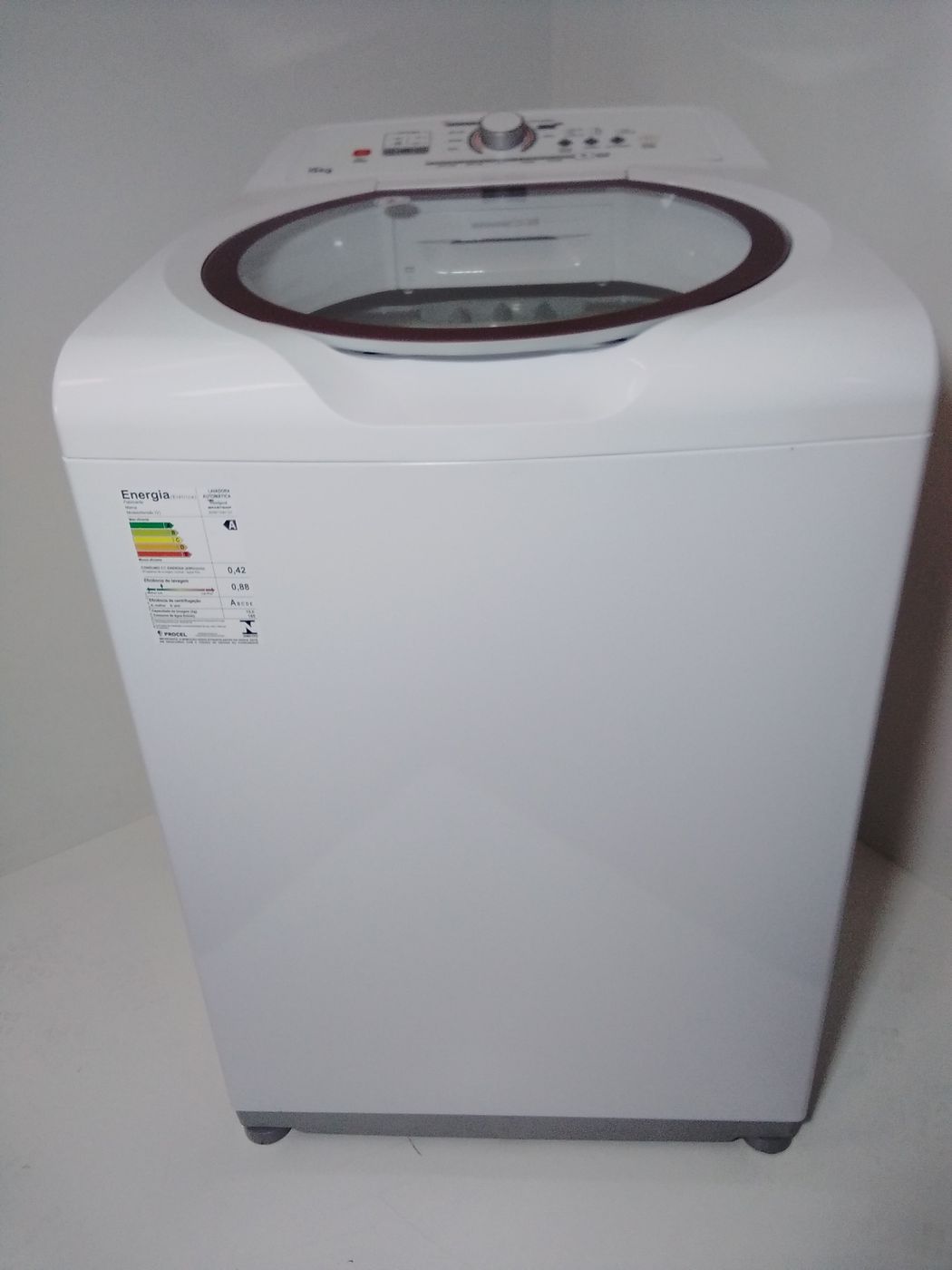 LAVADORA BRASTEMP 15 KG - BRANCO