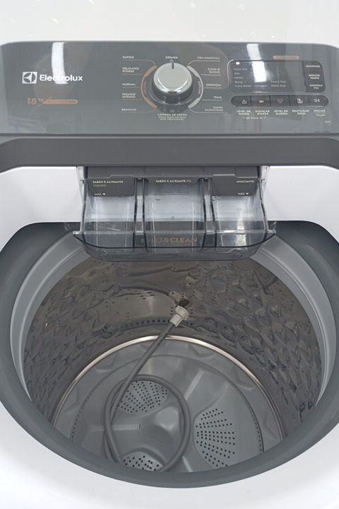 LAVADORA ELECTROLUX TOP LOAD LEI18 18KG BRANC