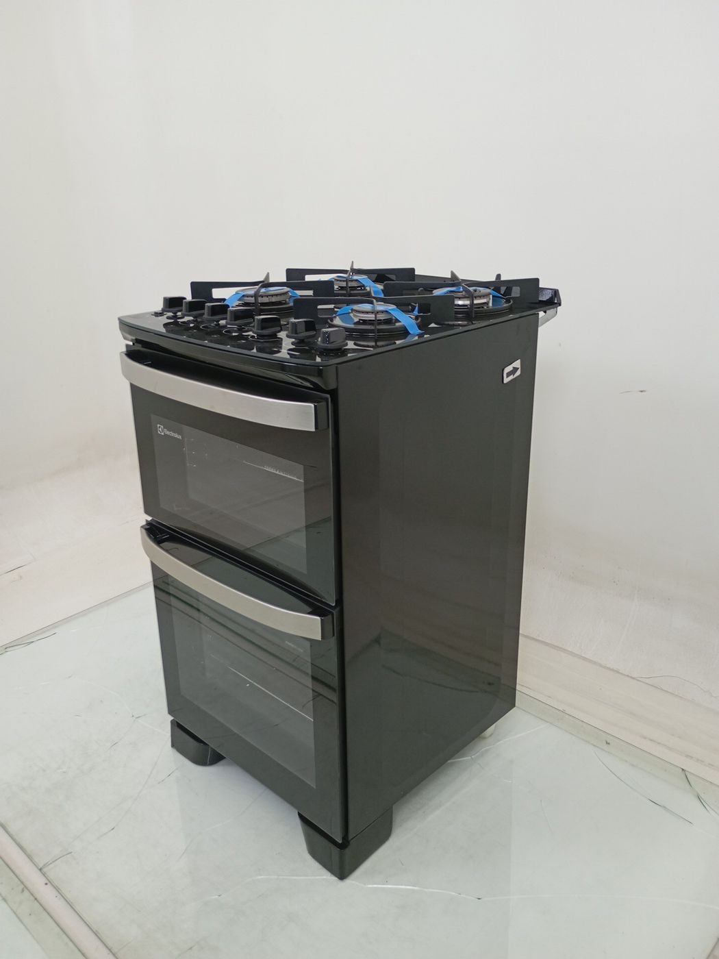 FOGAO ELECTROLUX FE4DP 4 BOCAS MESA DE VIDRO 