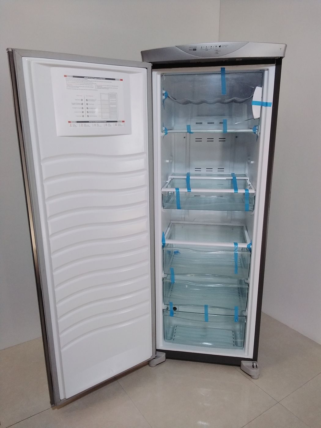 FREEZER BRASTEMP VERTICAL 1 PORTA 228L PL - I