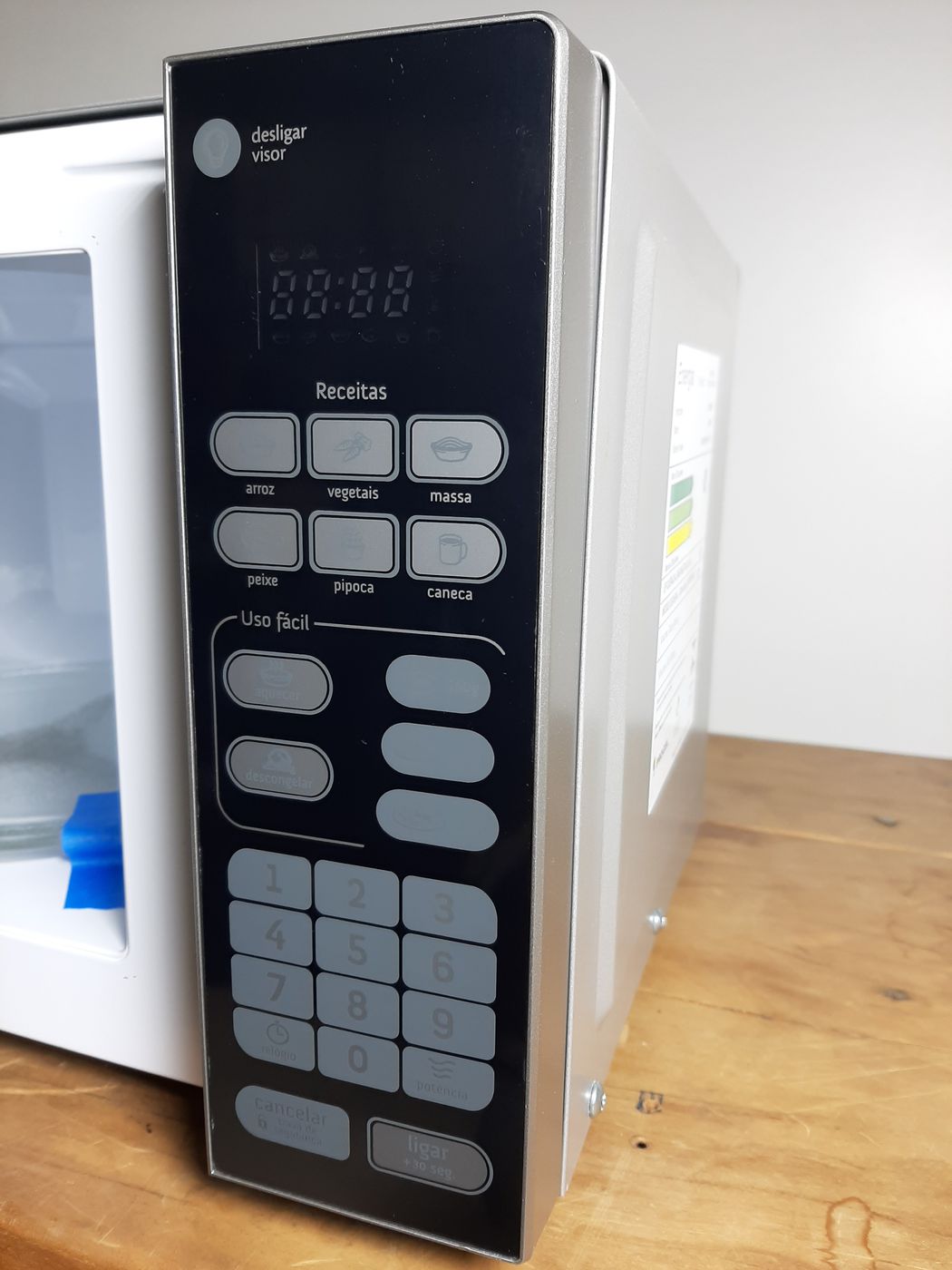 MICRO-ONDAS CONSUL 20L - CINZA