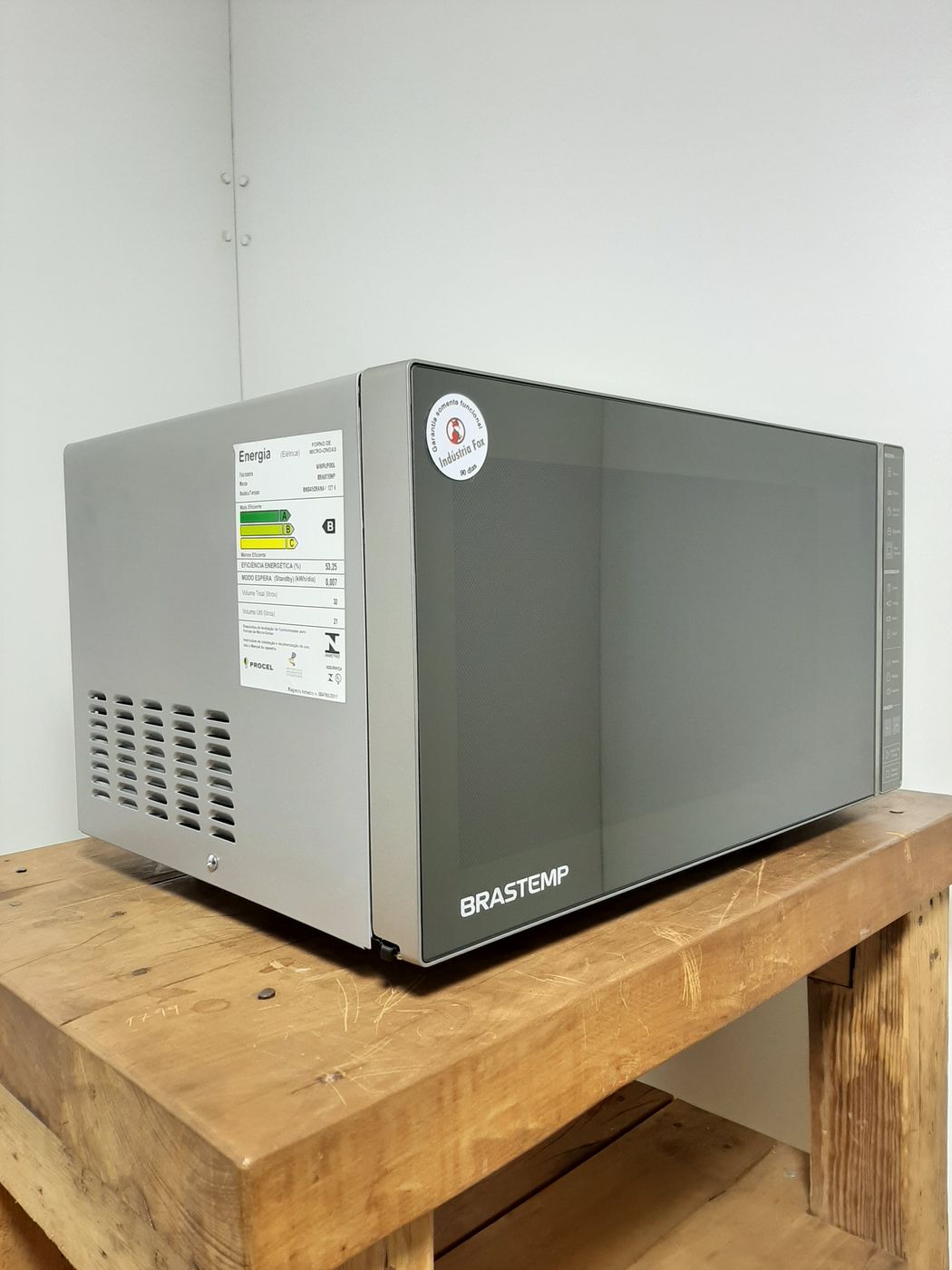 MICRO-ONDAS BRASTEMP 45 L - INOX