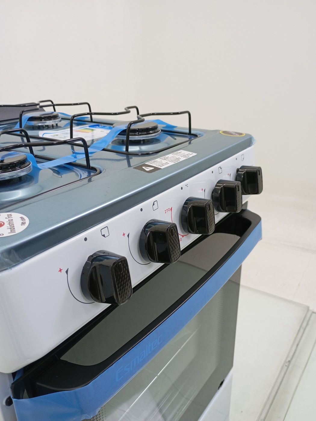 FOGAO ESMALTEC 4120 4 BOCAS IDEAL POP ACENDIM