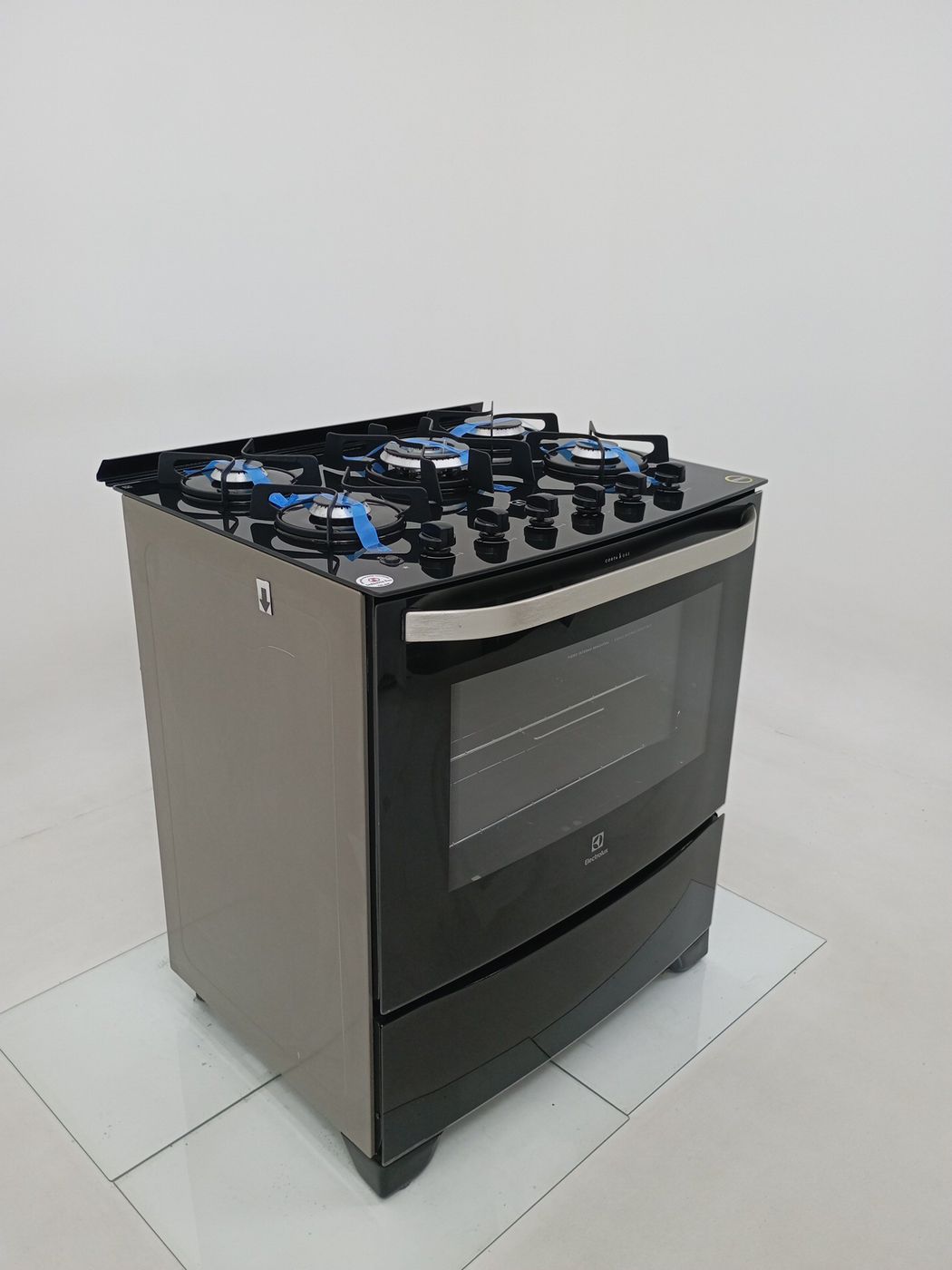 FOGAO ELECTROLUX 76GS 5 BOCAS AUTOMÁTICO COM 