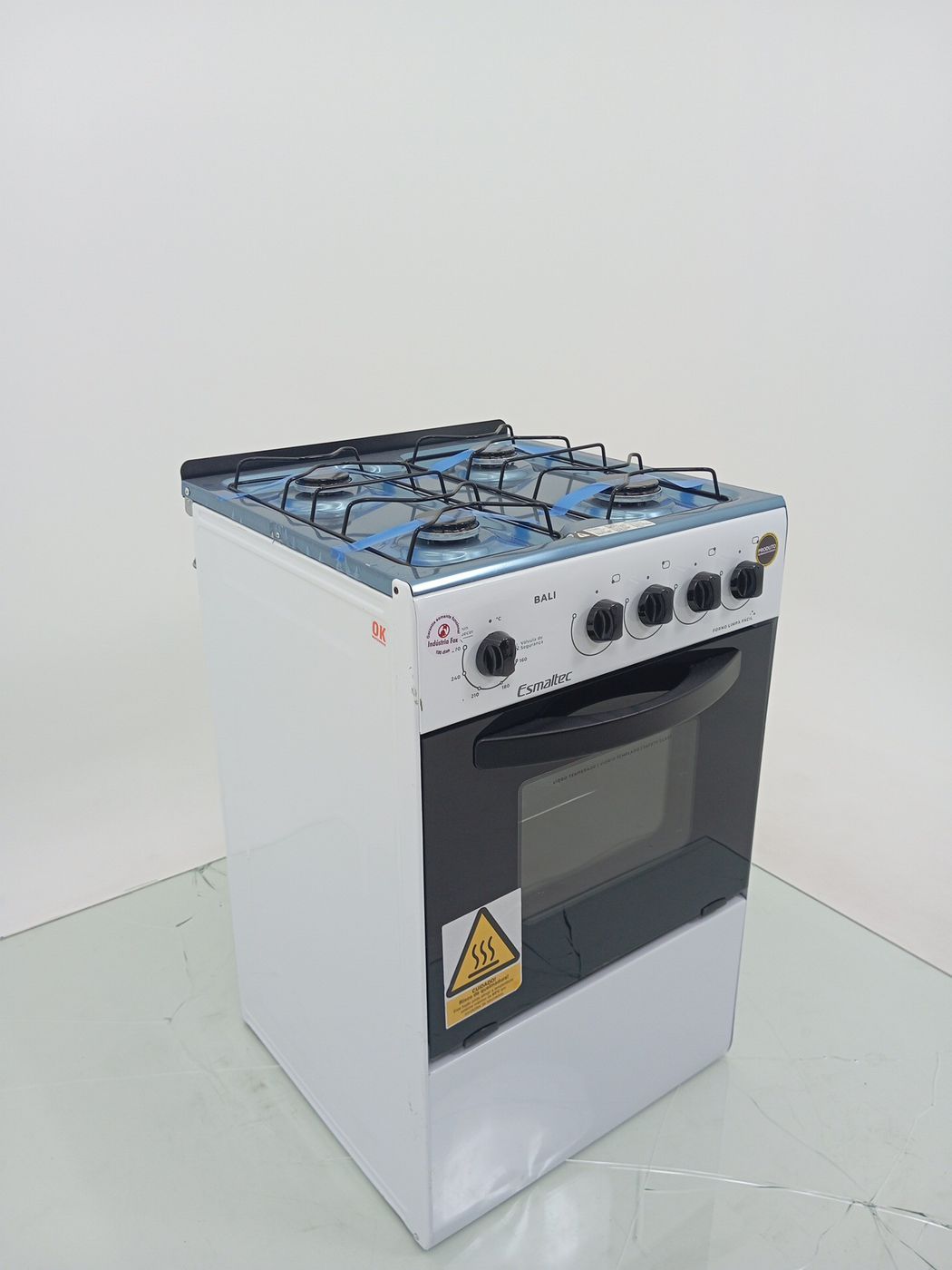 FOGAO ESMALTEC 4 BOCAS BALI ACEDIMENTO MANUAL