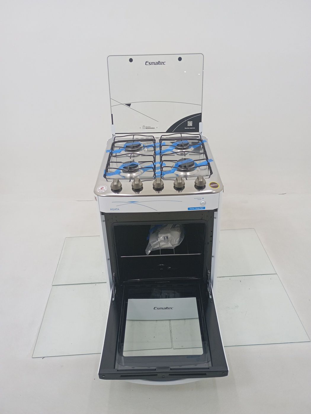 FOGAO ESMALTEC AGATA A GAS C/ ACENDIMENTO AUT