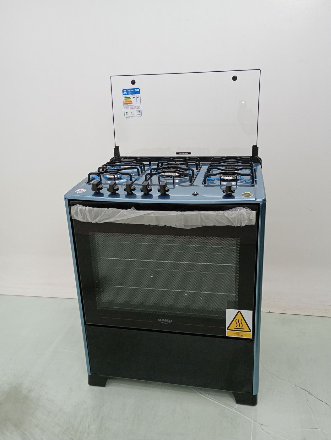 FOGAO DAKO MAGISTER 5 BOCAS - INOX