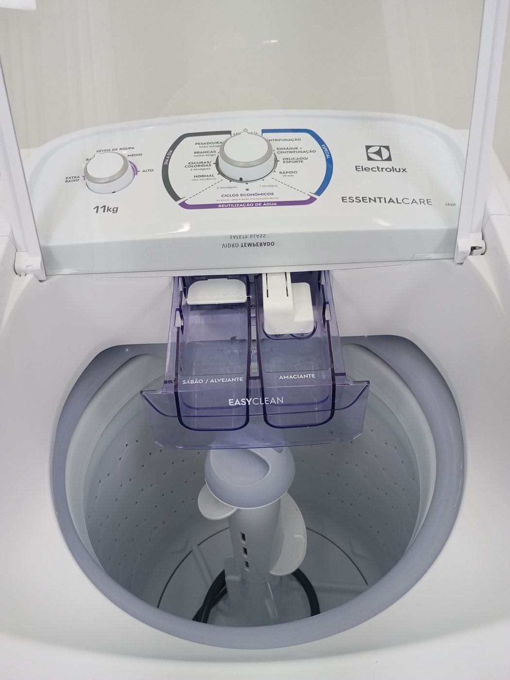 LAVADORA ELECTROLUX LES11 11KG ESSENTIAL CARE