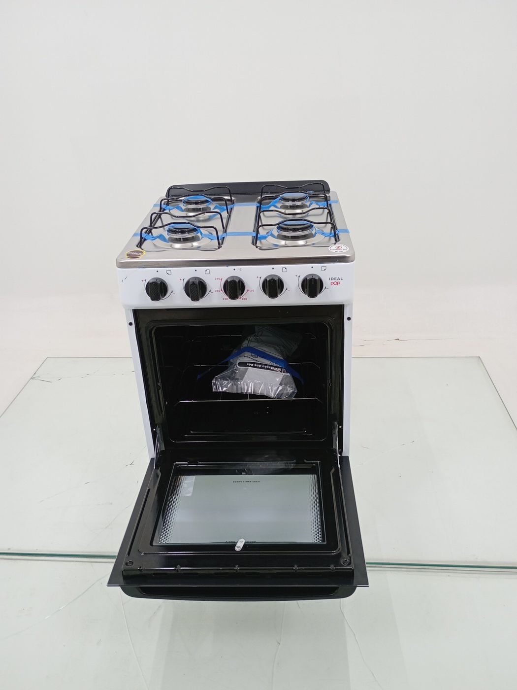 FOGAO ESMALTEC 4120 4 BOCAS IDEAL POP ACENDIM