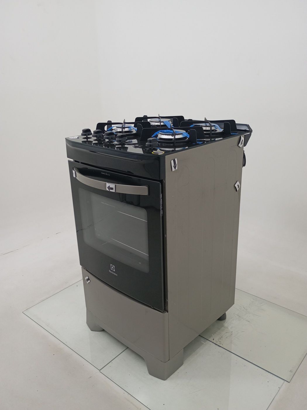 FOGAO ELECTROLUX 52LSV 4 BOCAS MESA DE VIDRO 