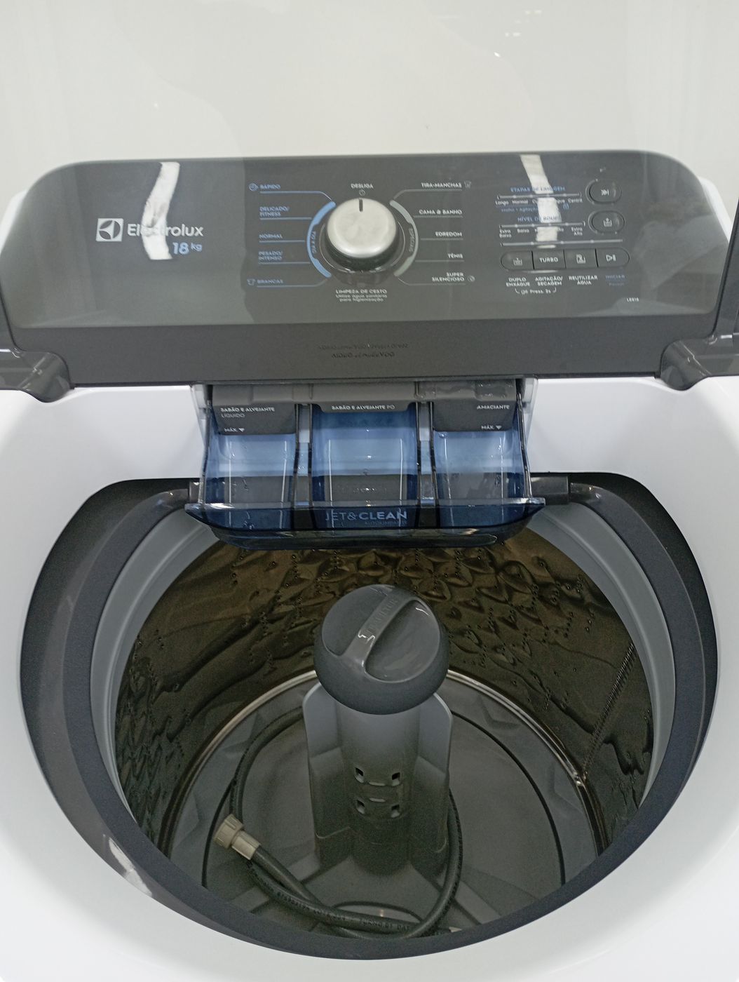 LAVADORA ELECTROLUX LEE18 18KG CESTO INOX  - 