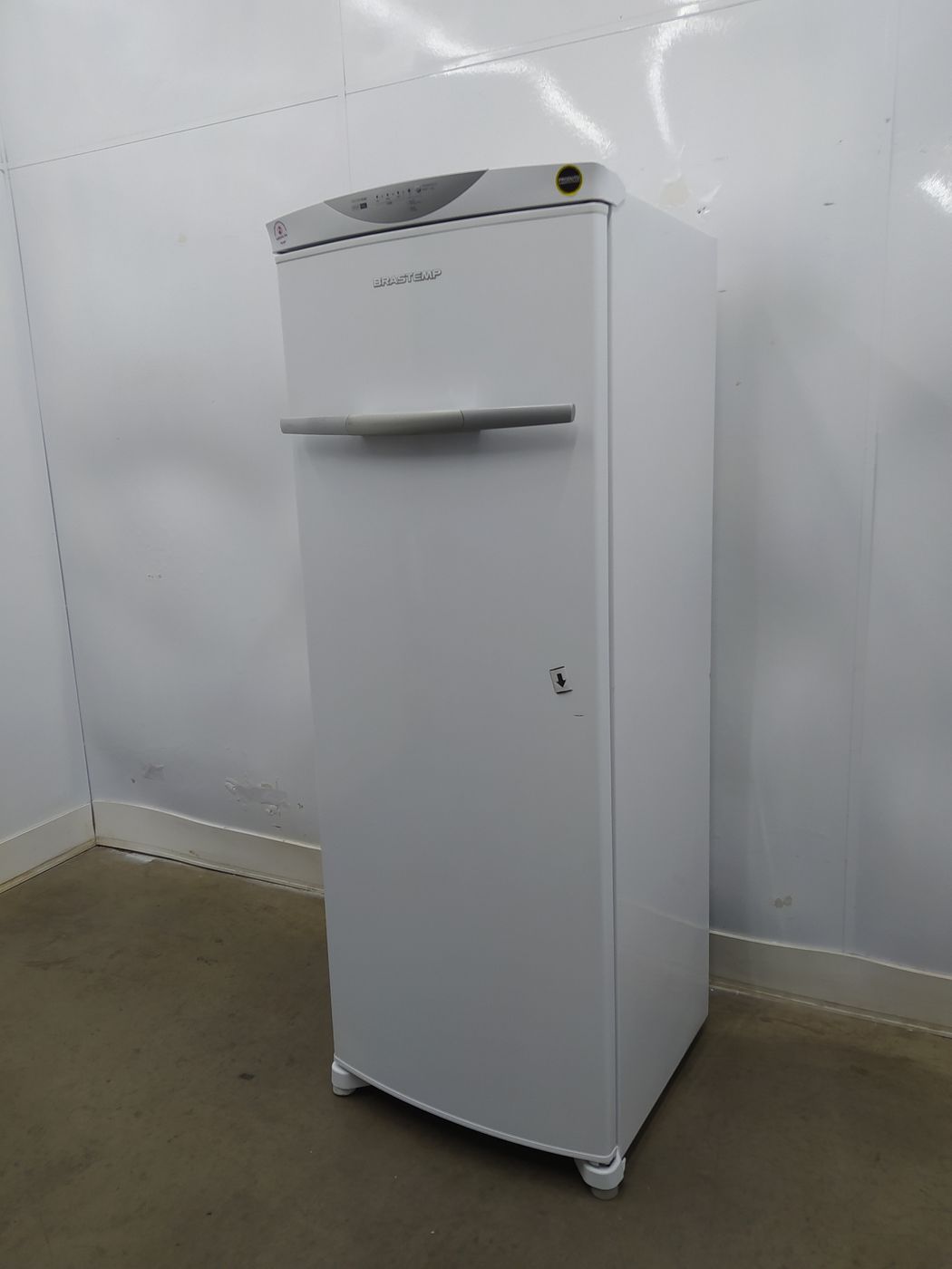 Freezer Brastemp 228l Vertical Flex Frost Free 1 Porta Branco TudoBônus