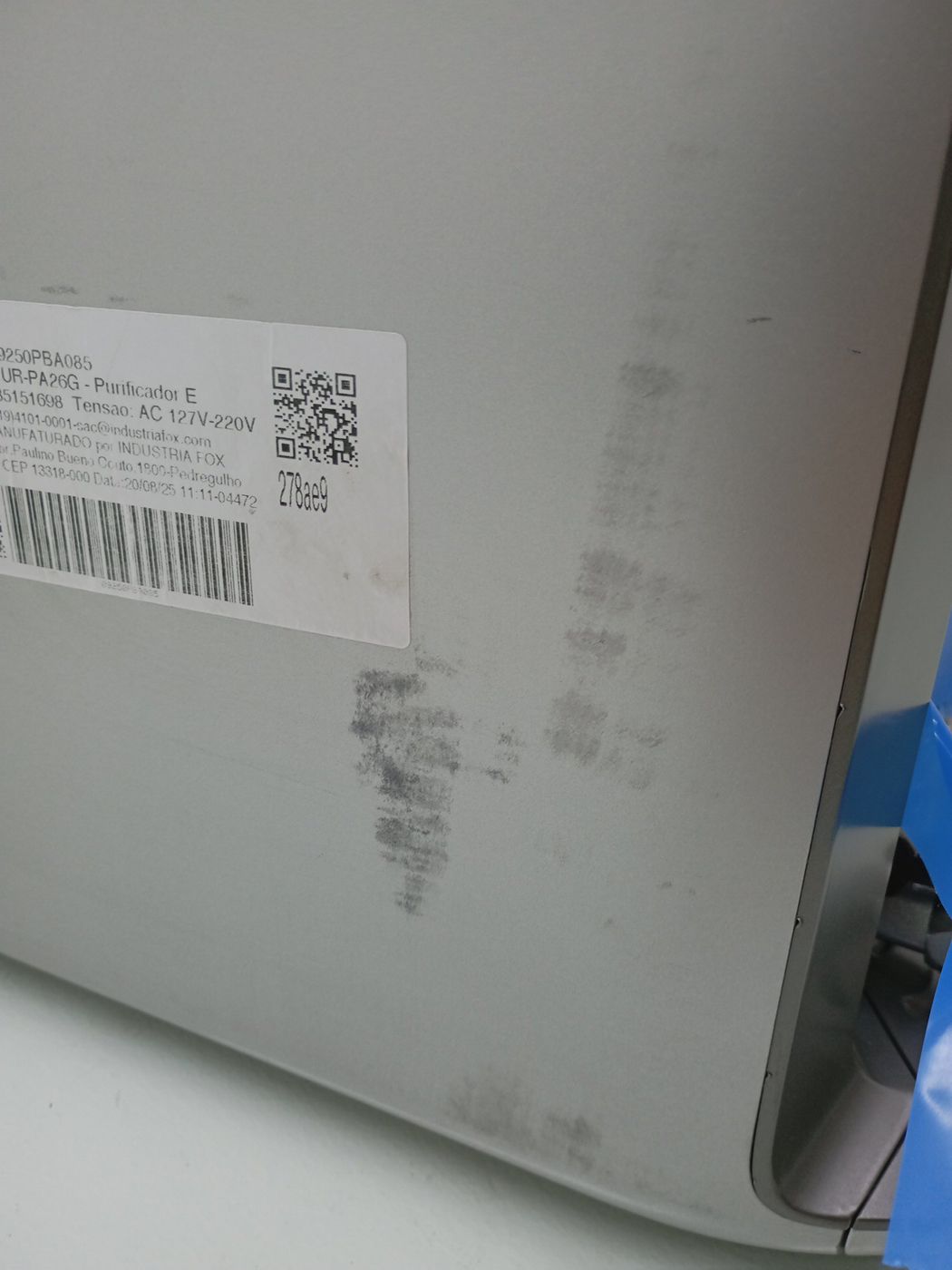 PURIFICADOR ELECTROLUX PA26G - Purificador El