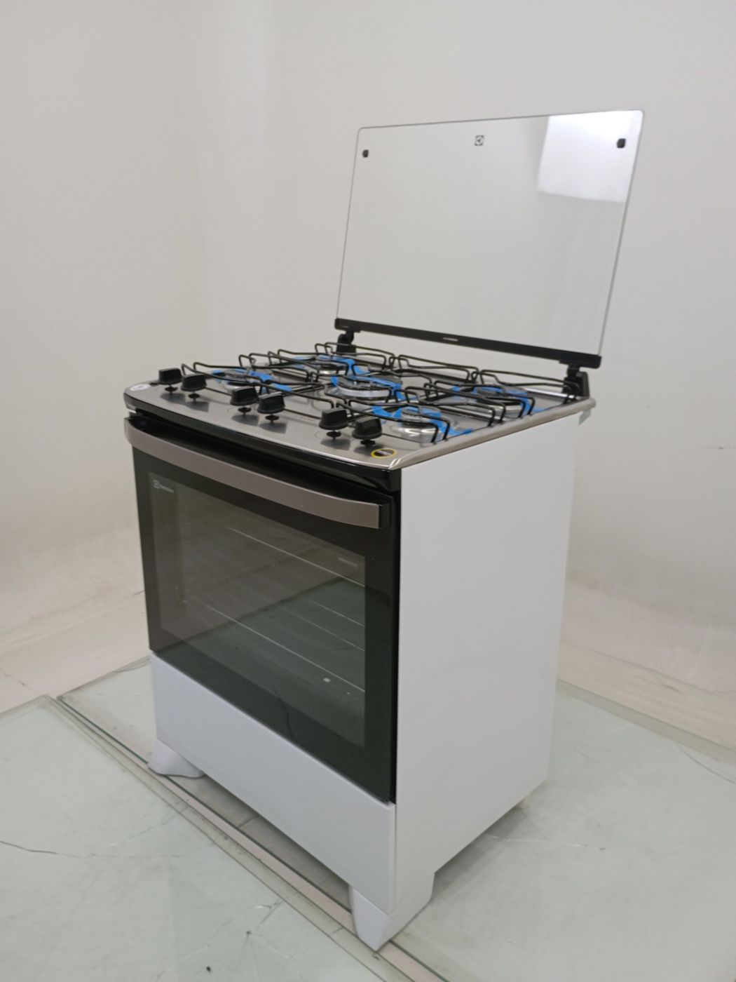 FOGAO ELECTROLUX FE5IB 5 BOCAS MESA INOX PERF