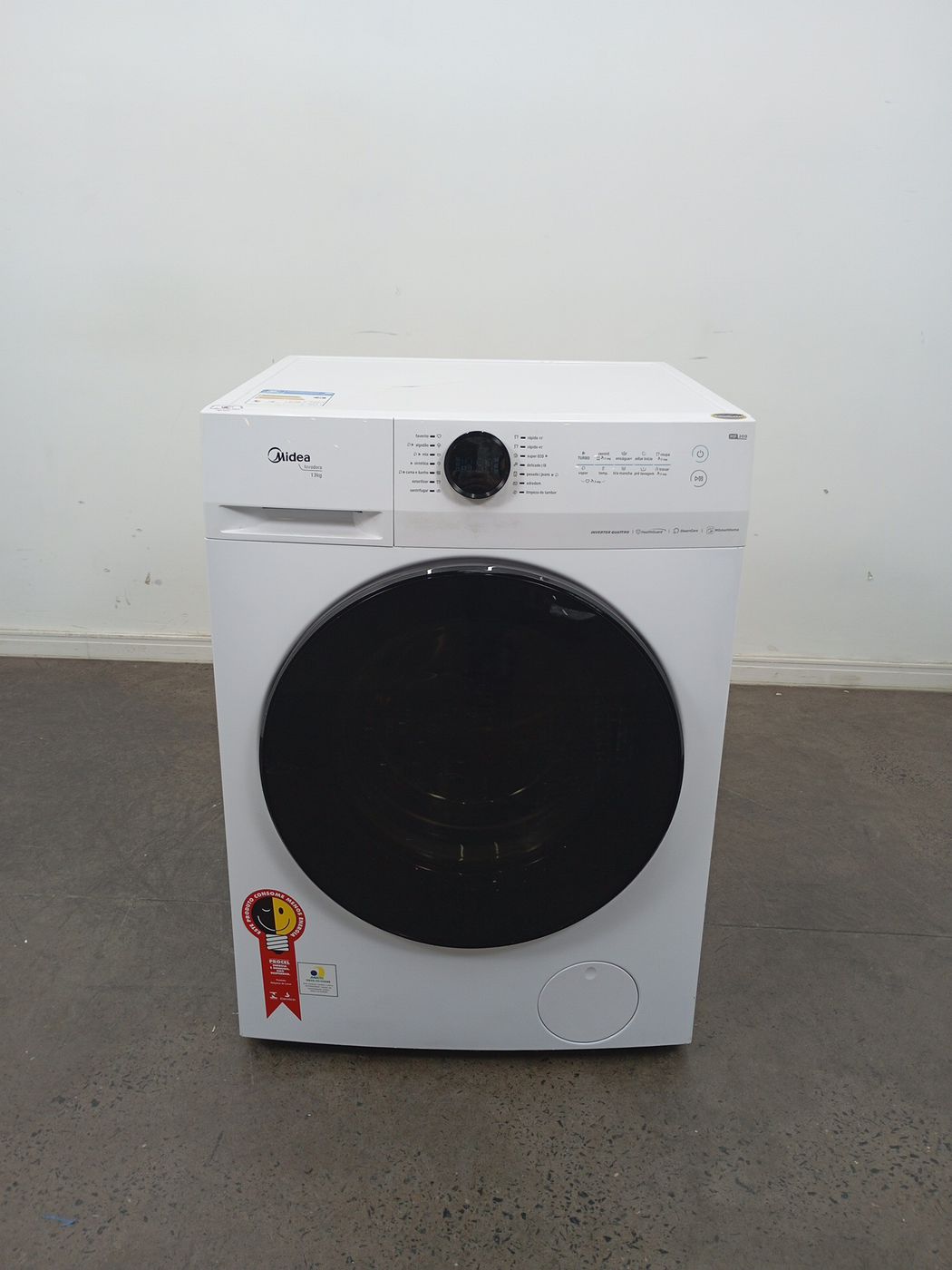 LAVADORA MIDEA MF200W130WB 13KG - BRANCO