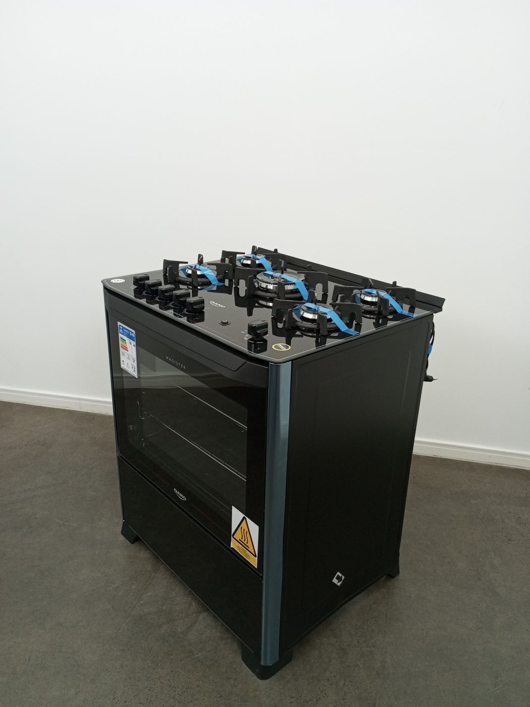 FOGAO DAKO 5 BOCAS MESA DE VIDRO MAGISTER - P