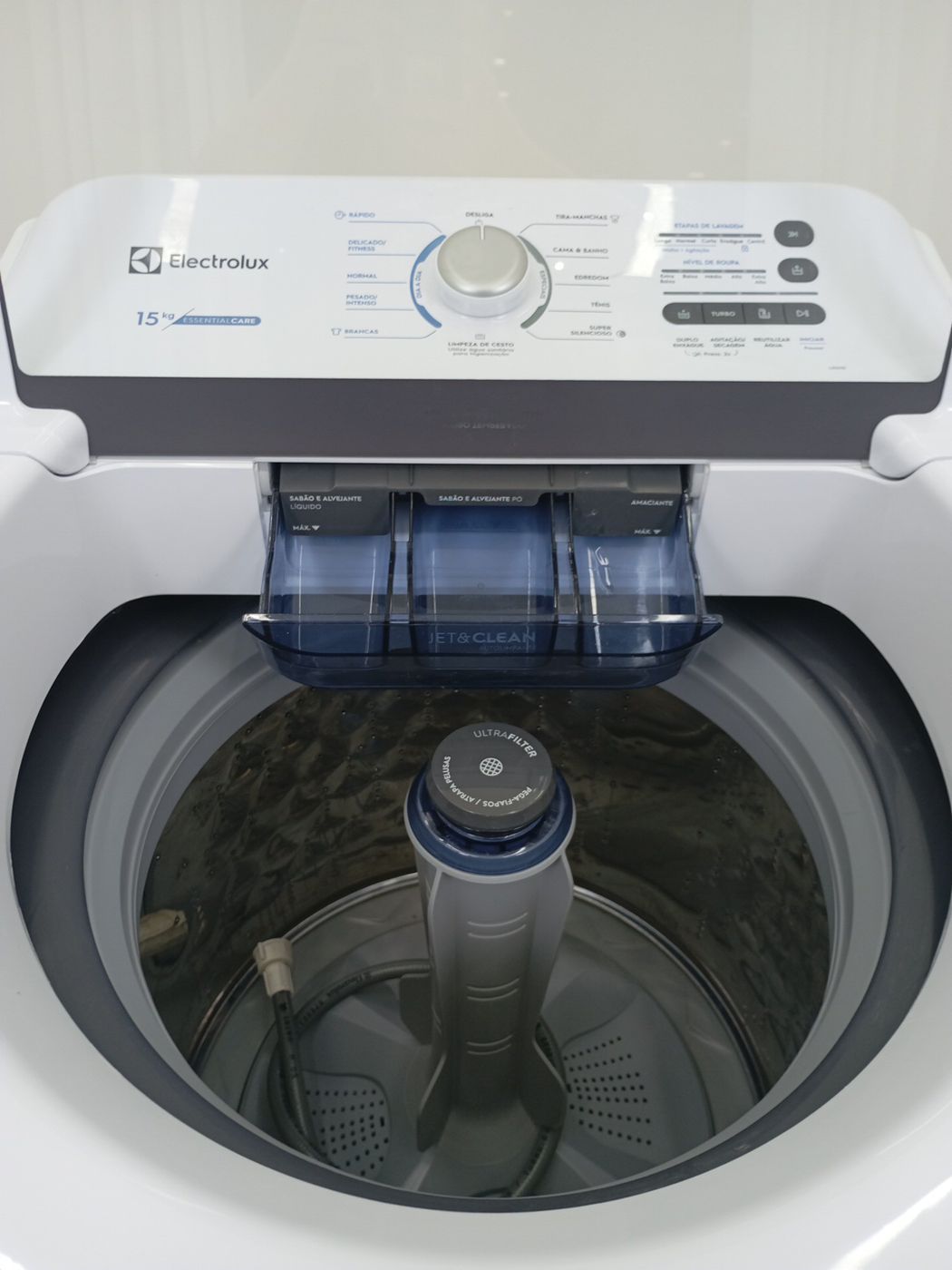 LAVADORA ELECTROLUX LED15 15KG ESSENTIAL CARE