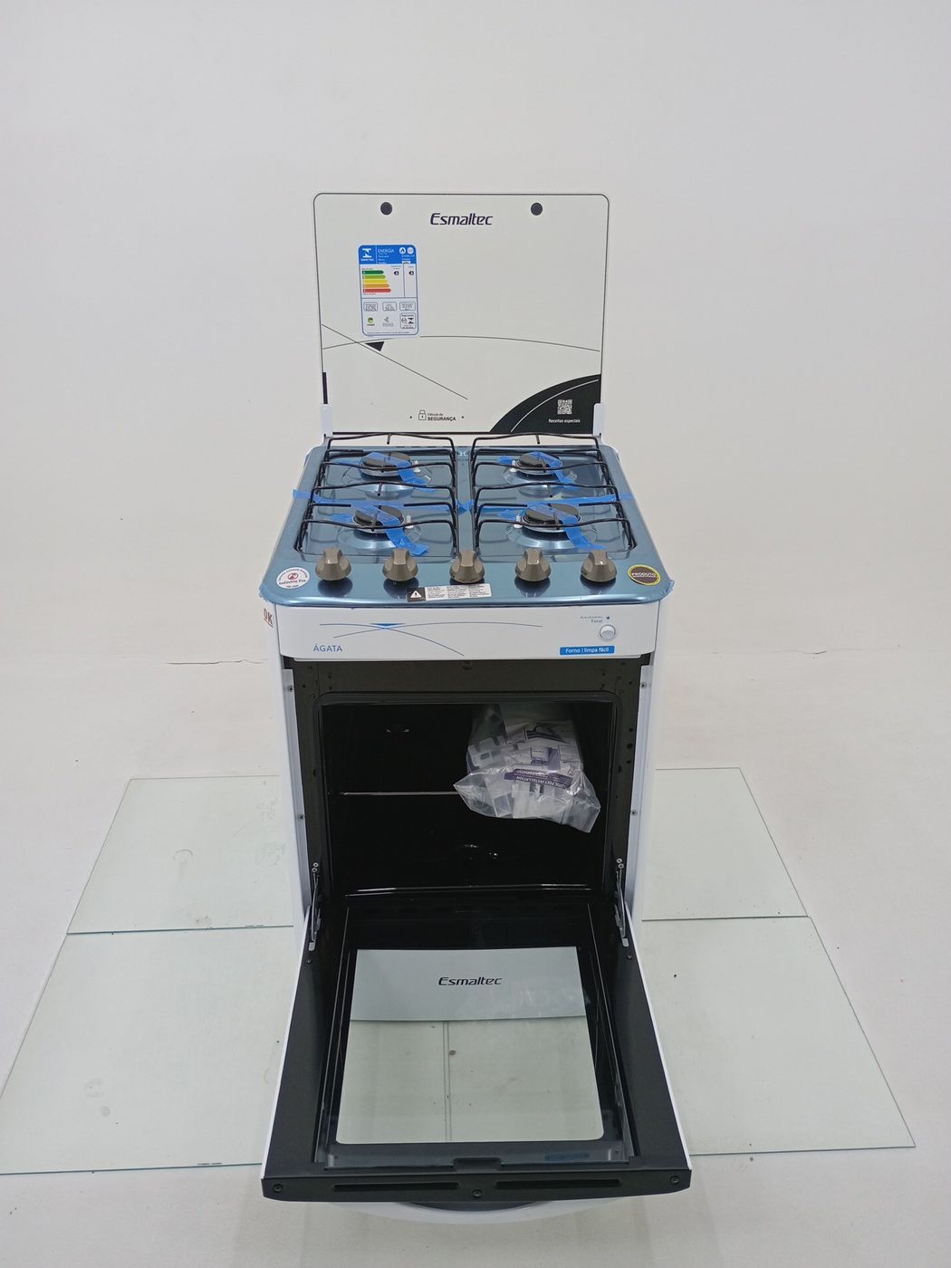 FOGAO ESMALTEC AGATA A GAS C/ ACENDIMENTO AUT