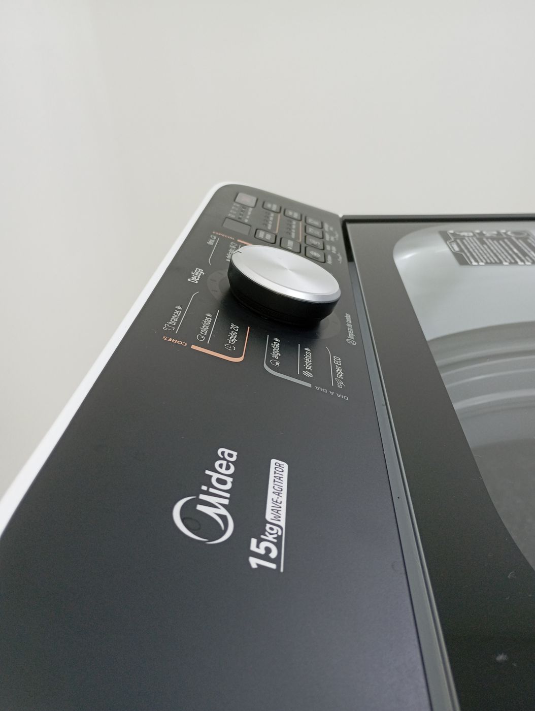 LAVADORA MIDEA LAVADORA TOP LOAD 15KG - BRANC