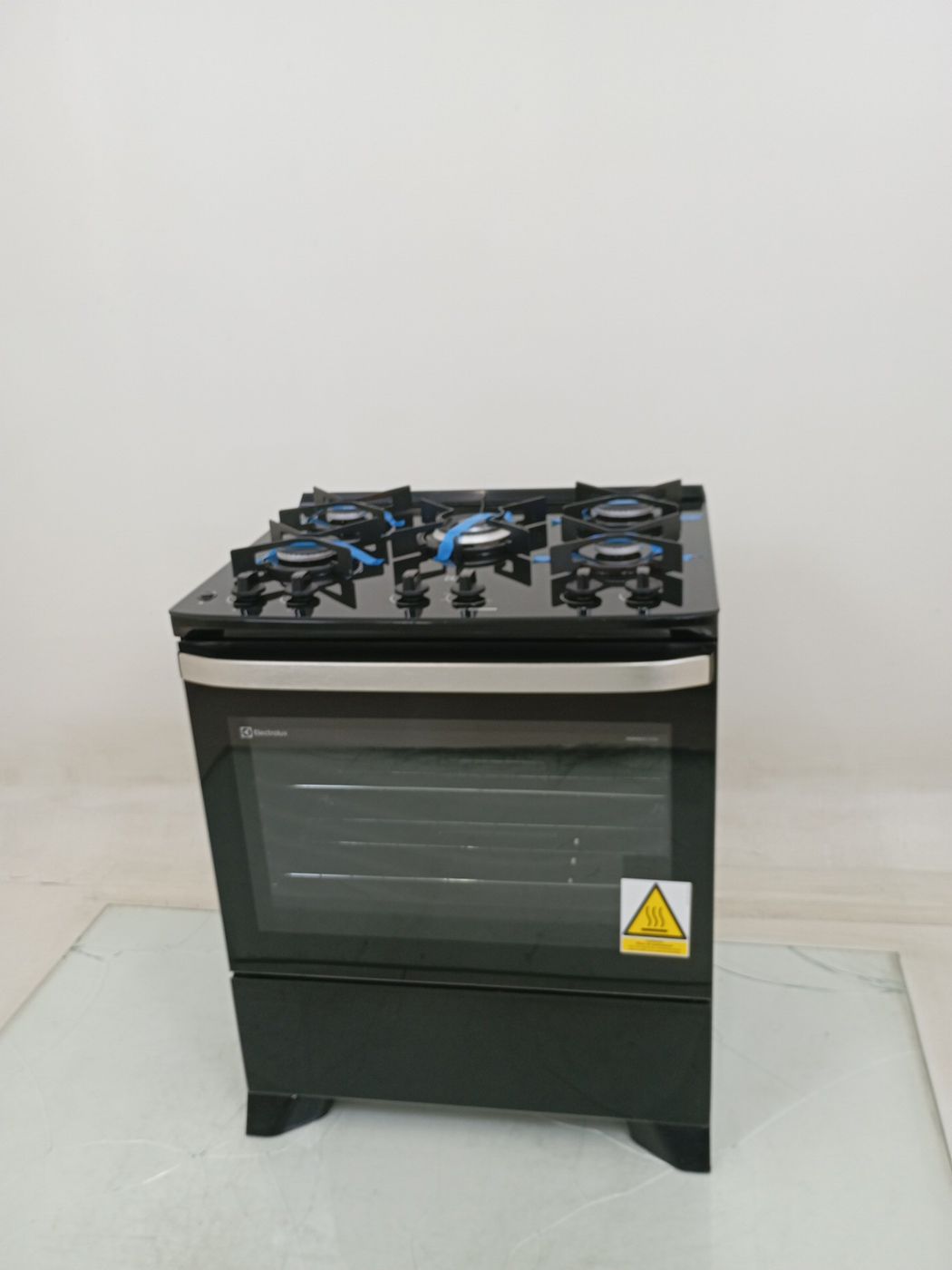 FOGAO ELECTROLUX FE5GP 5 BOCAS MESA DE VIDRO 
