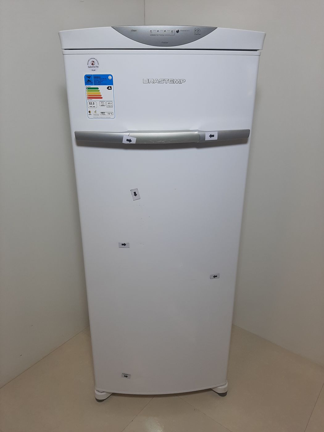 FREEZER BRASTEMP VERTICAL 1 PORTA 197L BR - B