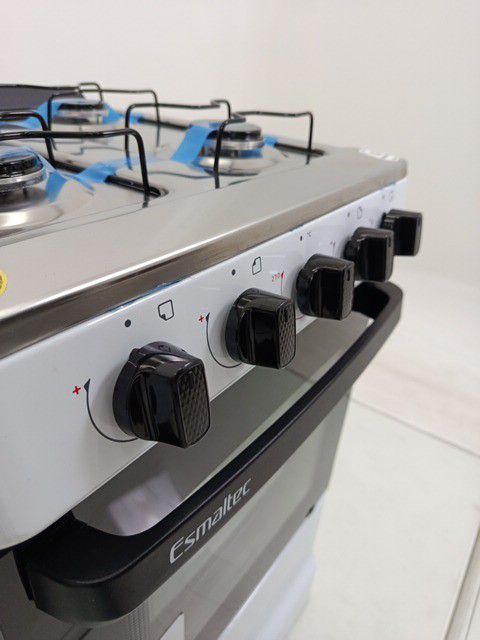 FOGAO ESMALTEC 4120 4 BOCAS IDEAL POP ACENDIM