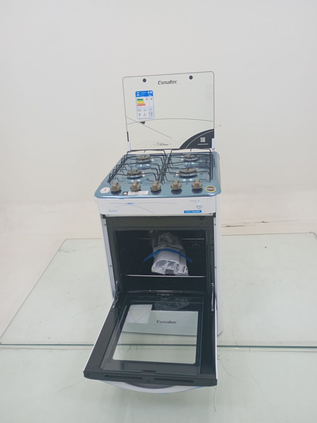 FOGAO ESMALTEC AGATA A GAS C/ ACENDIMENTO AUT