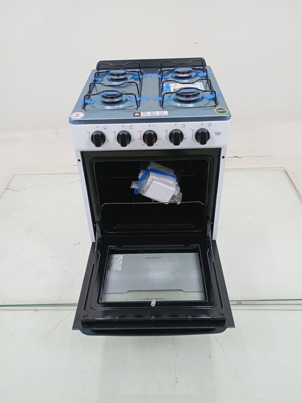 FOGAO ESMALTEC 4120 4 BOCAS IDEAL POP ACENDIM