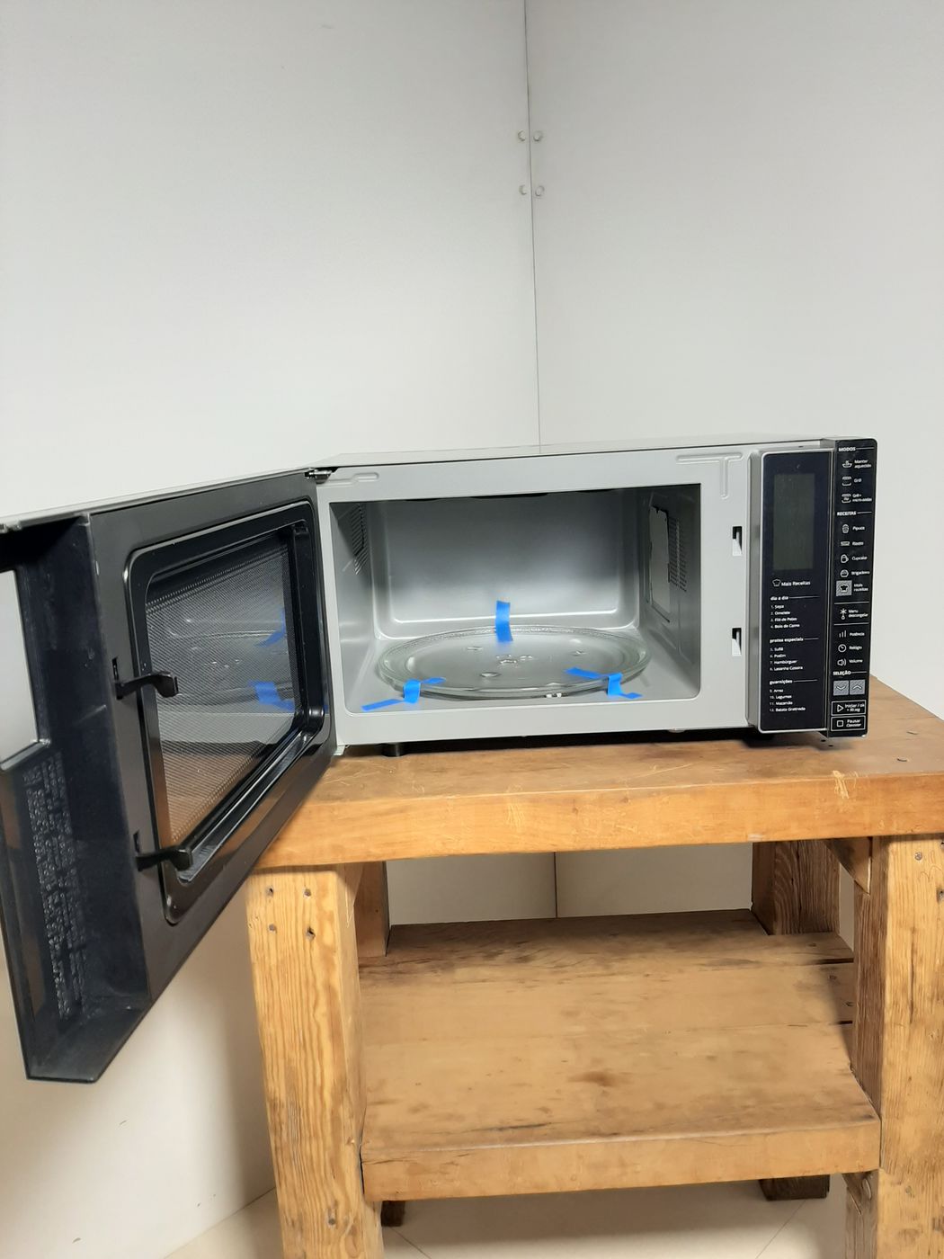 MICRO-ONDAS BRASTEMP FUNÇÃO GRILL 45 L - PRET