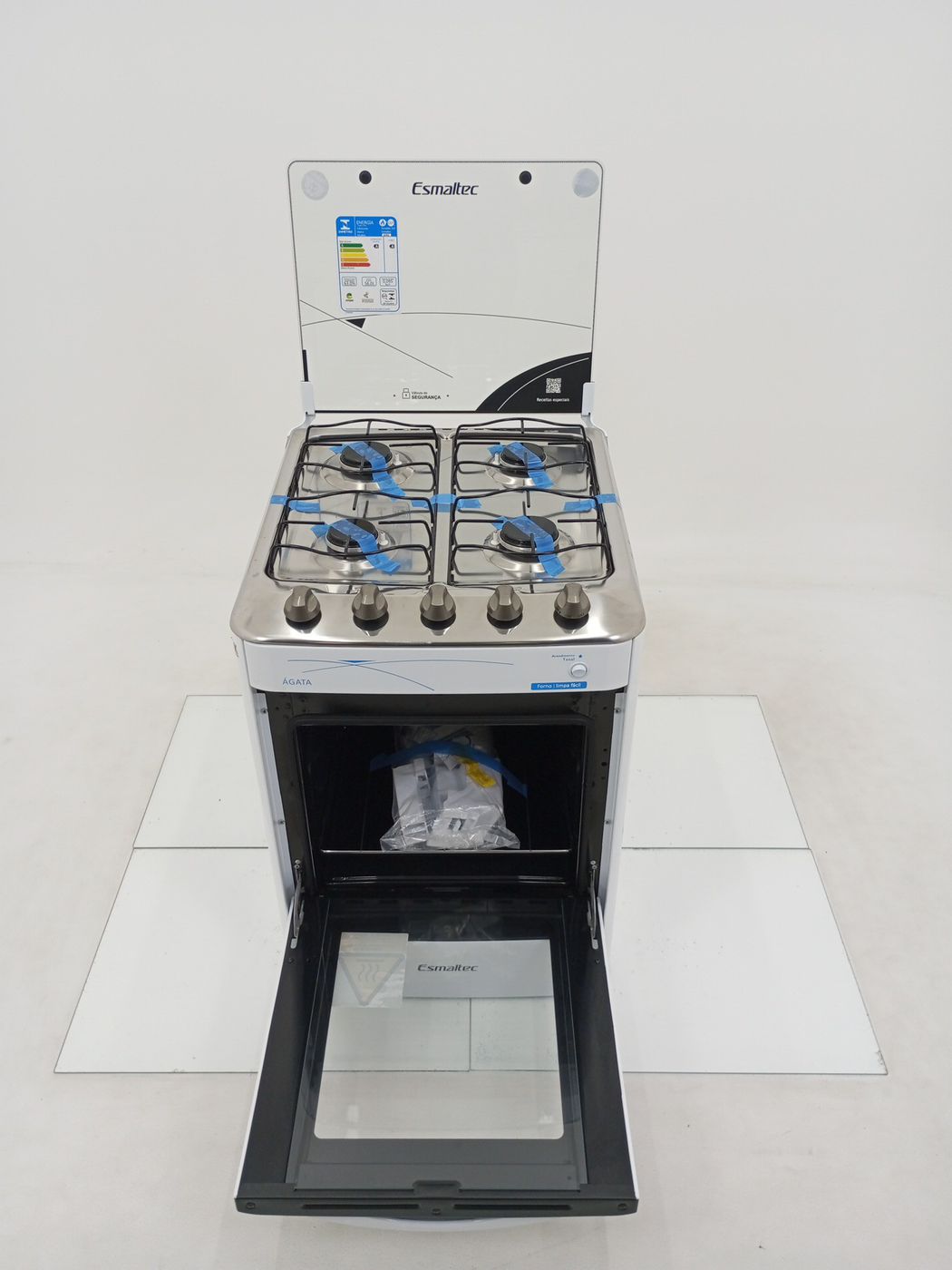 FOGAO ESMALTEC AGATA A GAS C/ ACENDIMENTO AUT