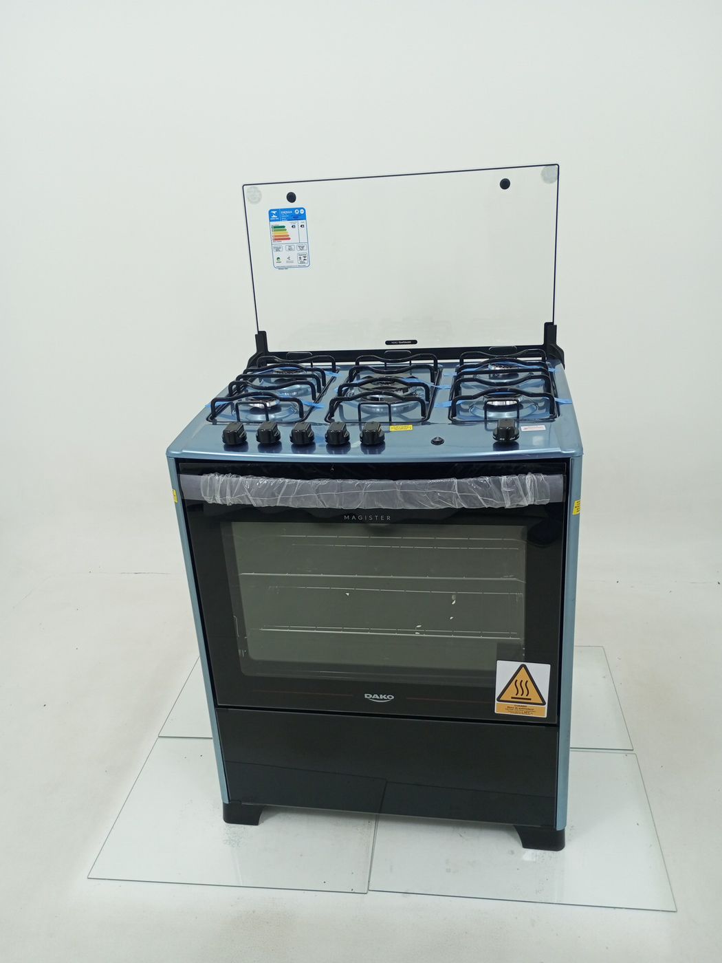 FOGAO DAKO MAGISTER 5 BOCAS - INOX