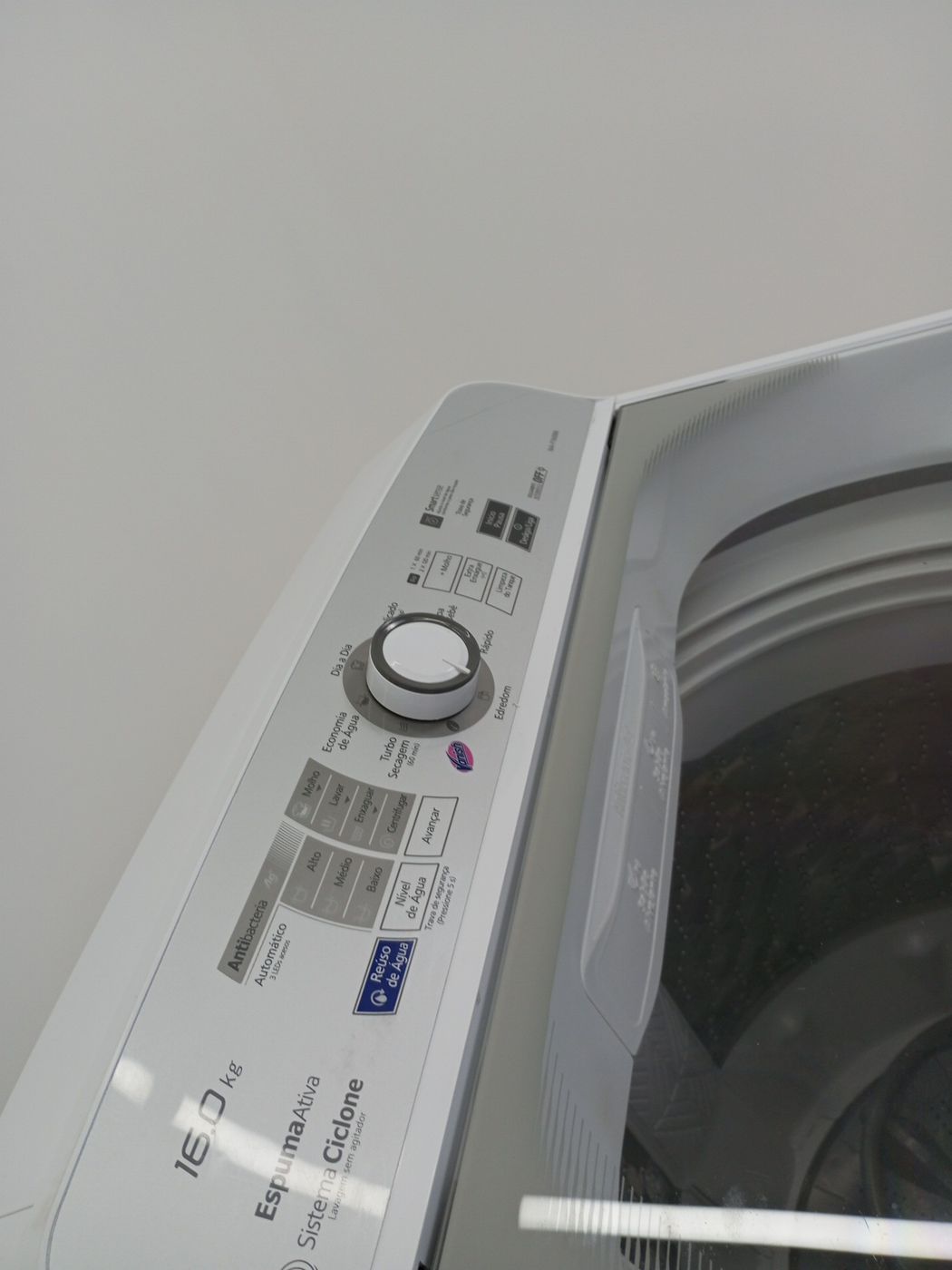 LAVADORA PANASONIC 16KG C/ 9 PROGRAMAS DE LAV