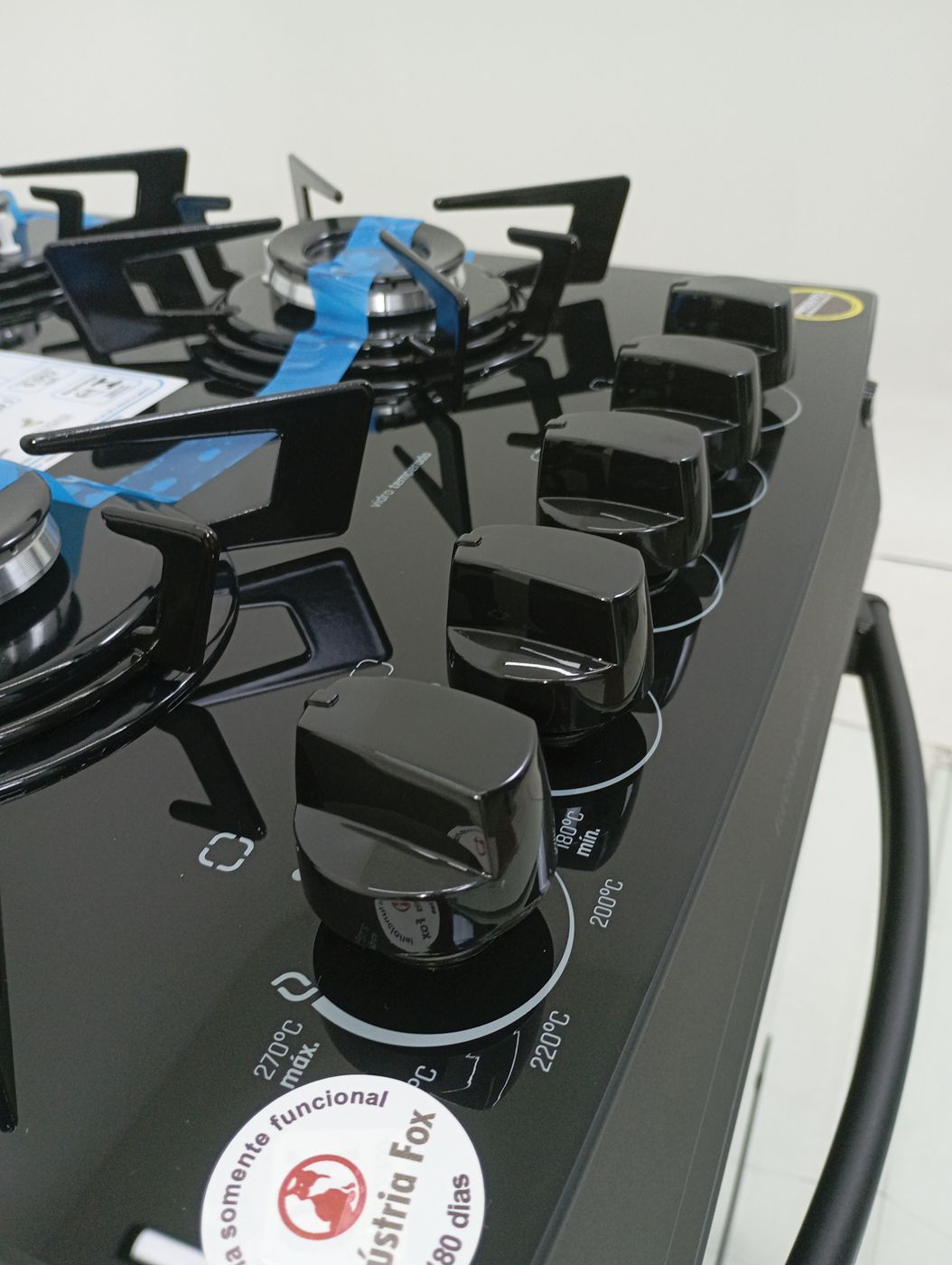 FOGAO ITATIAIA ELECTRA GLASS PLUS 4Q PTO - PR