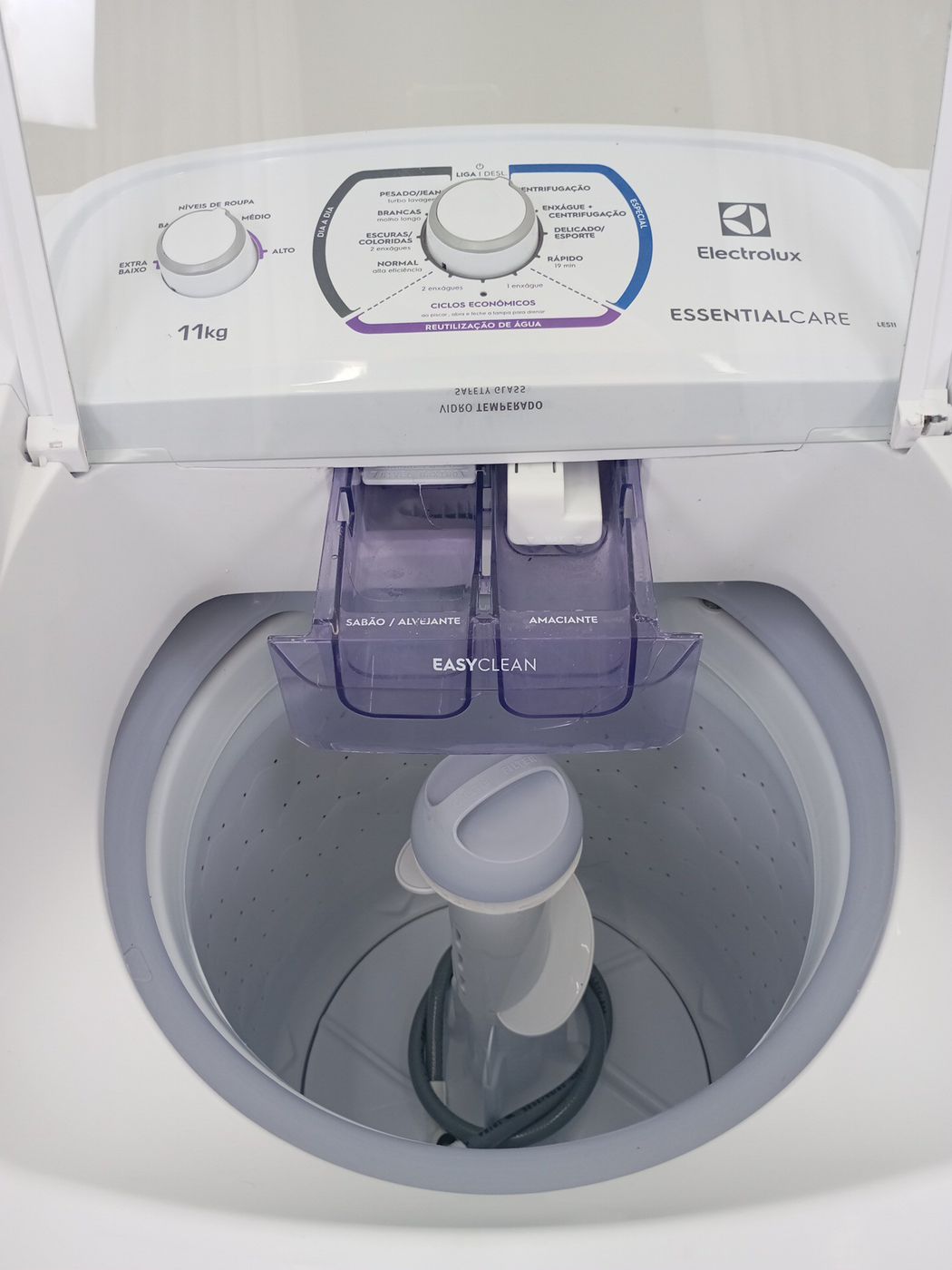 LAVADORA ELECTROLUX LES11 11KG ESSENTIAL CARE