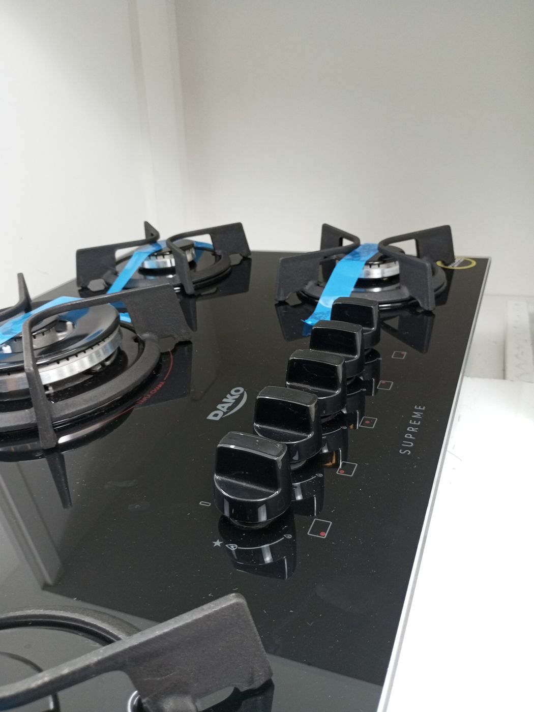 COOKTOP DAKO A GAS SUMPRE 5 BOCAS - PRETO