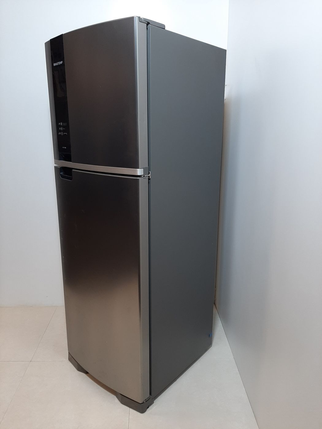 REFRIGERADOR BRASTEMP 2 PORTAS 375L PL - INOX